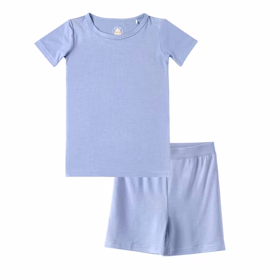 Kids Bamboo Pajamas Children Baby Two-Piece Set Toddler Girl Pyjamas Printed Long Sleeved Shirt and Legging