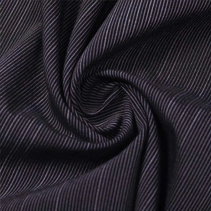 Double Color Breathable Moisture Wicking 75D/32s Tc Spun Polyester Organic Cotton Spandex Bamboo 4-Way-Stretch Fabric for