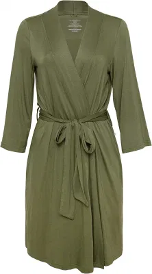 Femmes durables Kimono Robes Robe courte et légère vêtements de nuit en tricot doux décontracté peignoir en tricot dames fournisseur de vêtements de détente