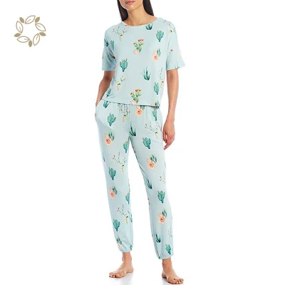 Pyjamas French Terry pour femmes OEM Eco